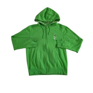 M&M'S Mars Mrs. Green Hoodie Sweatshirt Embroidered Size L Unisex